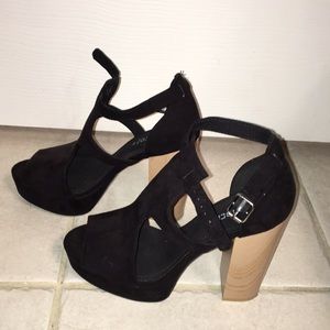 Divided by H&M black high heels.
